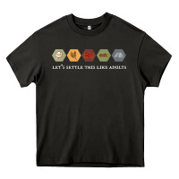 Let's Settle This Like Adults Board Game Night Shirt Heavy Core Tee | Teevron