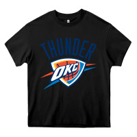 Black suitable-oklahoma-city-thunder-worn Heavy Core Tee - linhVisuals