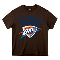 Chocolate Brown suitable-oklahoma-city-thunder-worn Heavy Core Tee - linhVisuals