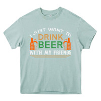 Arona i just want to drink with my friends Heavy Core Tee - linhVisuals
