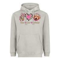 Moon Dust Peace Love Labrador Heavyweight Hoodie - Jasminsmagicworld