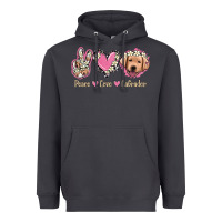 Smoke Peace Love Labrador Heavyweight Hoodie - Jasminsmagicworld