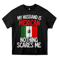 My Husband Is Mexican Nothing Scares Me Funny Husband Zip Hoodie Heavy Core Tee | Teevron
