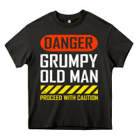 Asphalt funny danger grumpy old man sarcastic saying, retirement t shirt Heavy Core Tee - linhVisuals