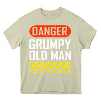 Mossy funny danger grumpy old man sarcastic saying, retirement t shirt Heavy Core Tee - linhVisuals