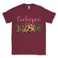 Burgundy Cockapoo Mom Classic Tee - Jasminsmagicworld