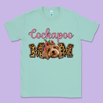 Cockapoo Mom Classic Tee Designed By Jasminsmagicworld
