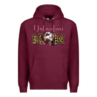 Burgundy Dalmatian Mom Premium Hoodie - Jasminsmagicworld