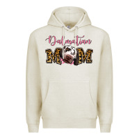 Oatmeal Heather Dalmatian Mom Premium Hoodie - Jasminsmagicworld