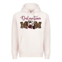 Pale Pink Dalmatian Mom Premium Hoodie - Jasminsmagicworld