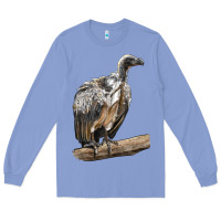 Colony Blue Vulture Bird Long Sleeve Tee - LillyAllenDesigns