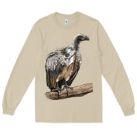 Mushroom Vulture Bird Long Sleeve Tee - LillyAllenDesigns