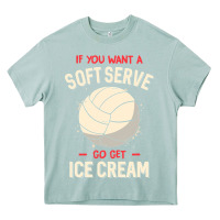 Arona funny volleyball if you want a soft serve volleyball t shirt Heavy Core Tee - linhVisuals
