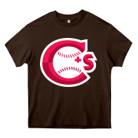 Chocolate Brown suitable-vancouver-canadians-worn Heavy Core Tee - linhVisuals