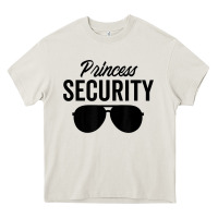 Cream princess security dad boyfriend husband pregnancy t shirt Heavy Core Tee - linhVisuals