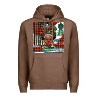 Chestnut Christmas African girl Premium Hoodie - BarkalooDesign