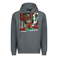 Rock Christmas African girl Premium Hoodie - BarkalooDesign