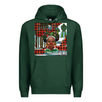Sports Green Christmas African girl Premium Hoodie - BarkalooDesign