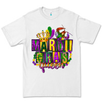 White mardi gras queen Premium Tee - FaDigitalArtStudio