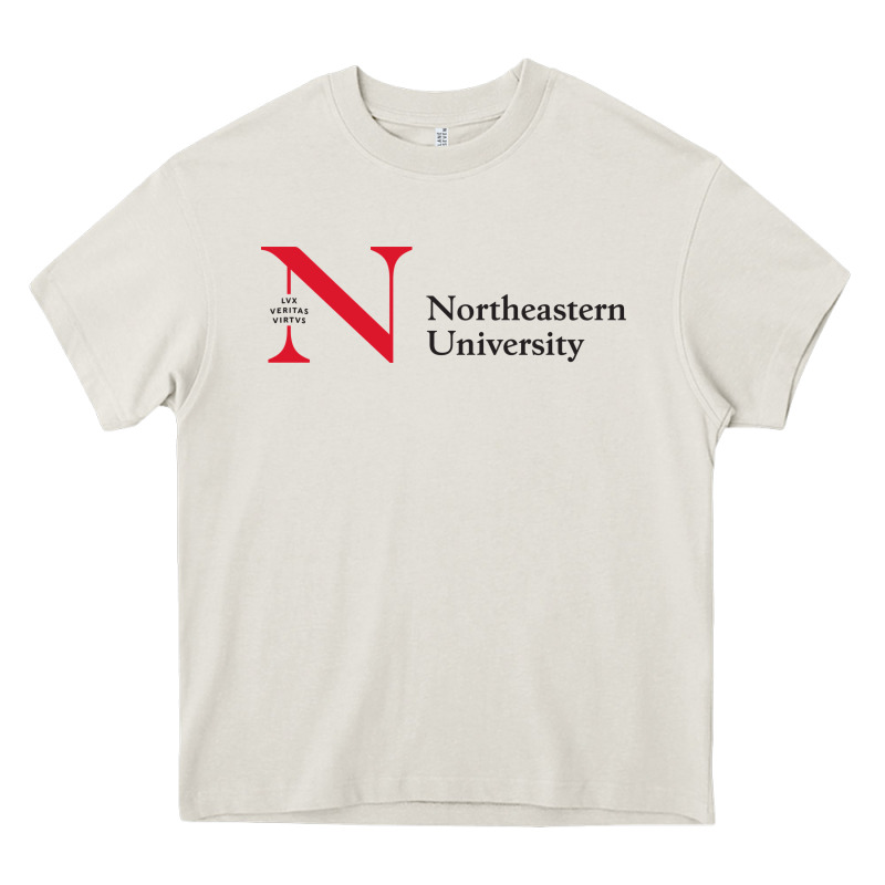 The The Northeastern Heavy Core Tee by linhVisuals | Teevron