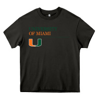 Asphalt The university of miami Heavy Core Tee - linhVisuals