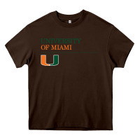 The University Of Miami Heavy Core Tee | Teevron