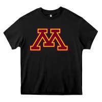 Black The university of minnesota Heavy Core Tee - linhVisuals