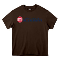 Chocolate Brown The university of mississippi Heavy Core Tee - linhVisuals