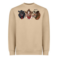 Mushroom Hangin With My Heifers Heavyweight Sweatshirt - RanaPortraitStore