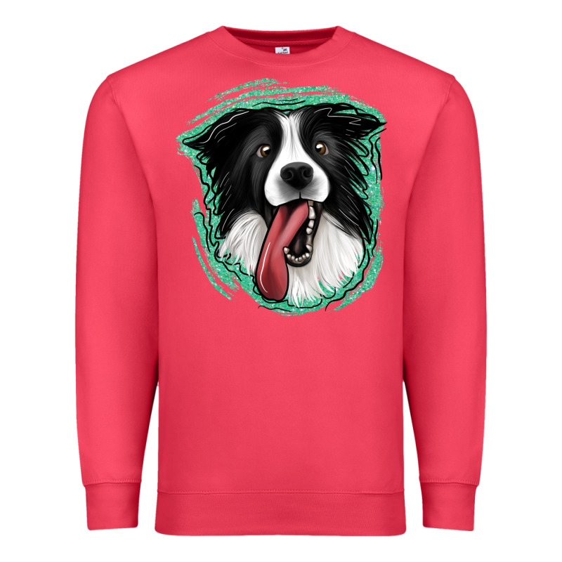 Border Collie Premium Sweatshirt by Jasminsmagicworld | Teevron
