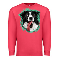 Cardinal border collie Premium Sweatshirt - Jasminsmagicworld