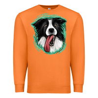 Carrot border collie Premium Sweatshirt - Jasminsmagicworld