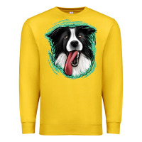 Lemon border collie Premium Sweatshirt - Jasminsmagicworld