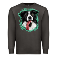 Smoke border collie Premium Sweatshirt - Jasminsmagicworld