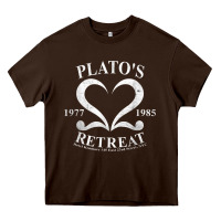 Plato Retreat Club Vintage Retro Nyc T Shirt Heavy Core Tee | Teevron