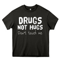 Asphalt drugs not hugs Heavy Core Tee - linhVisuals