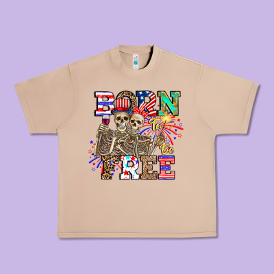 Boy Grandma Urban Heavy Tee Designed By Cowhidedigitalart