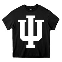 Black Indiana Hoosiers, gear Heavy Core Tee - linhVisuals