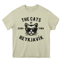 Mossy cats of downtown reykjavik t shirt Heavy Core Tee - linhVisuals