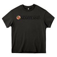 Asphalt University of Maryland, College Park, Heavy Core Tee - linhVisuals