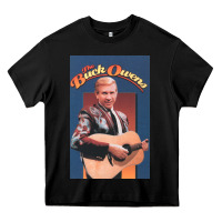 Black the buck owens collection Heavy Core Tee - linhVisuals