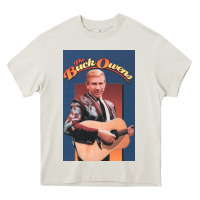 Cream the buck owens collection Heavy Core Tee - linhVisuals