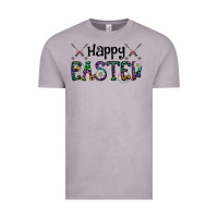 Vintage Zinc Happy Easter Vintage Tee - CowhideDigitalArt