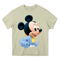 Mossy baby micke  mouse Heavy Core Tee - linhVisuals