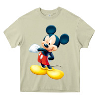 Mossy micke mouse Heavy Core Tee - linhVisuals