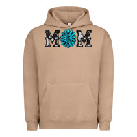 Pigment Burro cowhide with gemstone Urban Hoodie - RanaPortraitStore