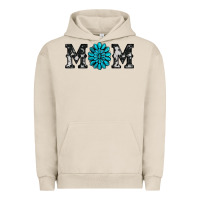 Pigment French Oak cowhide with gemstone Urban Hoodie - RanaPortraitStore