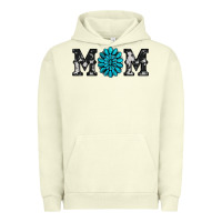 Pigment Pistachio cowhide with gemstone Urban Hoodie - RanaPortraitStore