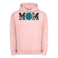 Pigment Salmon cowhide with gemstone Urban Hoodie - RanaPortraitStore