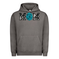 Pigment Tornado cowhide with gemstone Urban Hoodie - RanaPortraitStore